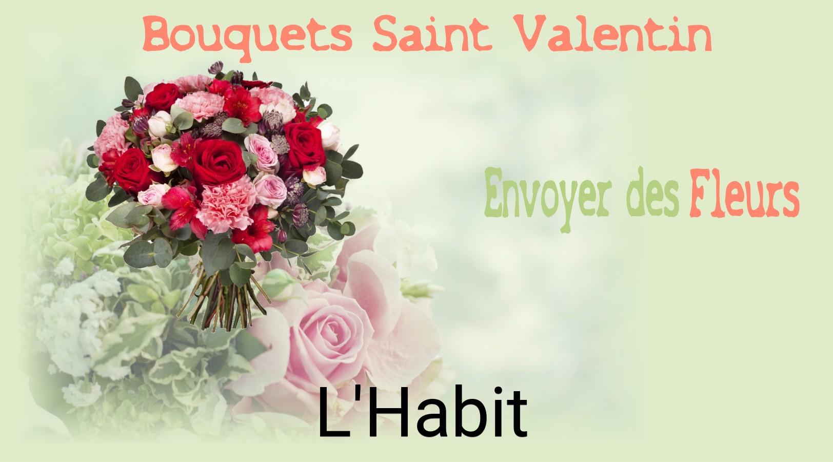 Roses de Saint-Valentin livrées à L'Habit